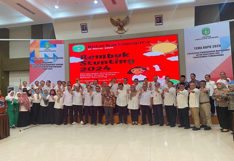 Pemkab Kukar Komitmen Turunkan Angka Stunting