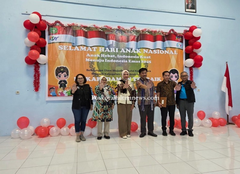 Pemkab Kukar Tegaskan Komitmen Wujudkan Kabupaten Layak Anak di Momen Hari Anak Nasional