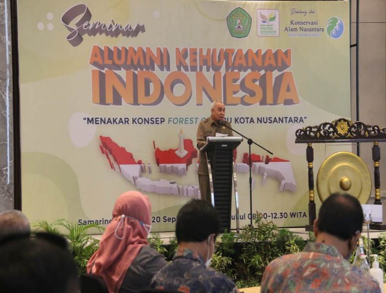 Gubernur Ajak Seluruh Komponen Fahutan Ikut Berperan Wujudkan IKN