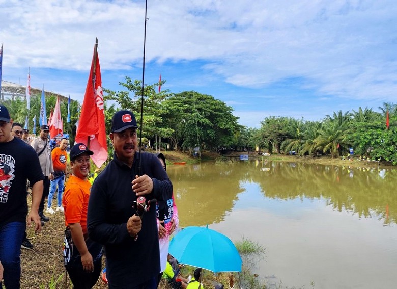 Semarak Mancing Idaman Kukar 2025, Bupati Edi Damansyah: Hobi yang Juga Jadi Ajang Prestasi