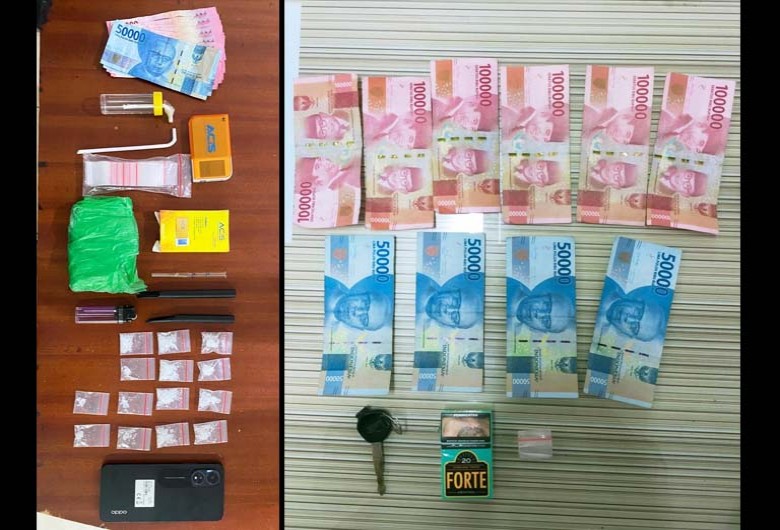 Sat Resnarkoba Polres Kukar Berhasil Amankan 3 Pengedar Sabu Sabu