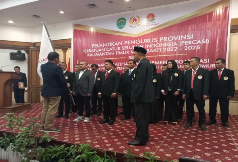 Pengurus Percasi Kaltim Resmi Dilantik