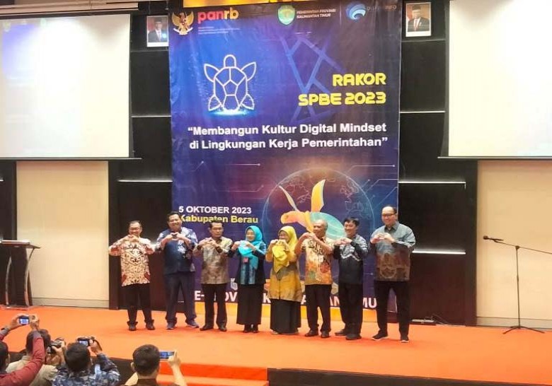 Rakor SPBE se-Kalimantan Timur Digelar di Berau