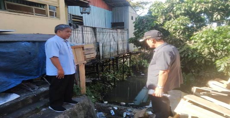 Komisi III Gelar Sidak Terkait Melubernya Air Kepemukiman Warga Saat Hujan Tiba