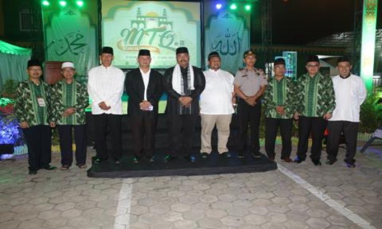 Edi Damansyah Buka MTQ ke IX Tenggaronng