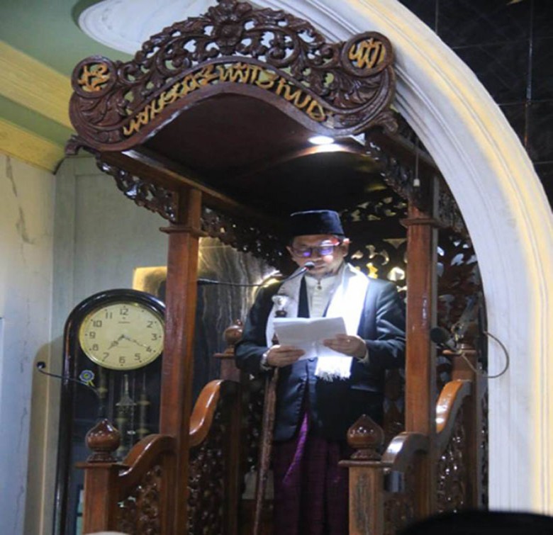 Khatib Salat Iduladha di Masjid Al Kautsar Prefab, Wagub Ajak Jamaah Teladani Empat Prinsip Hidup Nabi Ibrahim