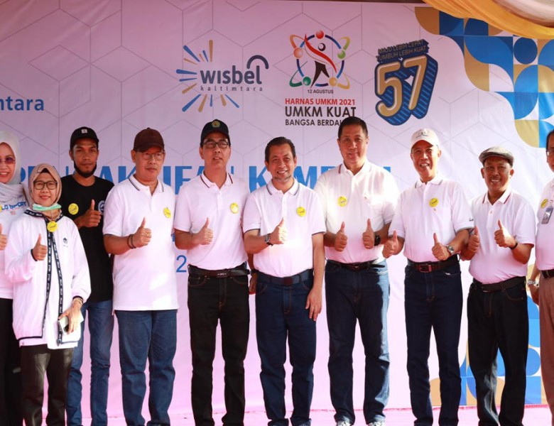 Buka Wisata Belanja Dihalaman GOR Kadrie Oening, Wagub Harap Ekonomi Masyarakat Tumbuh