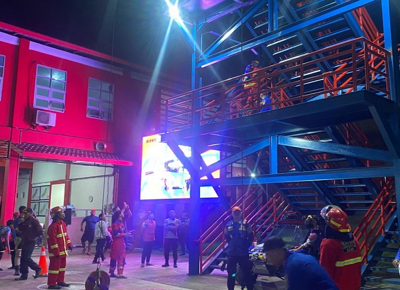 Disdamkarmatan Kukar Gelar Firefighter Volunteer Game Competition 2025