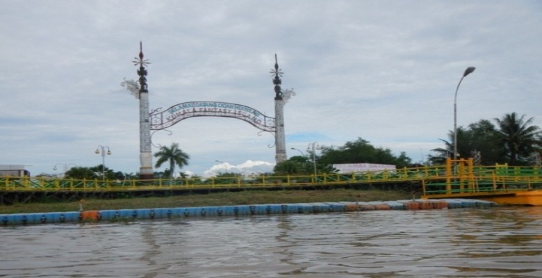 Obyek Wisata Pulau Kumala Masih Sepi Pengunjung