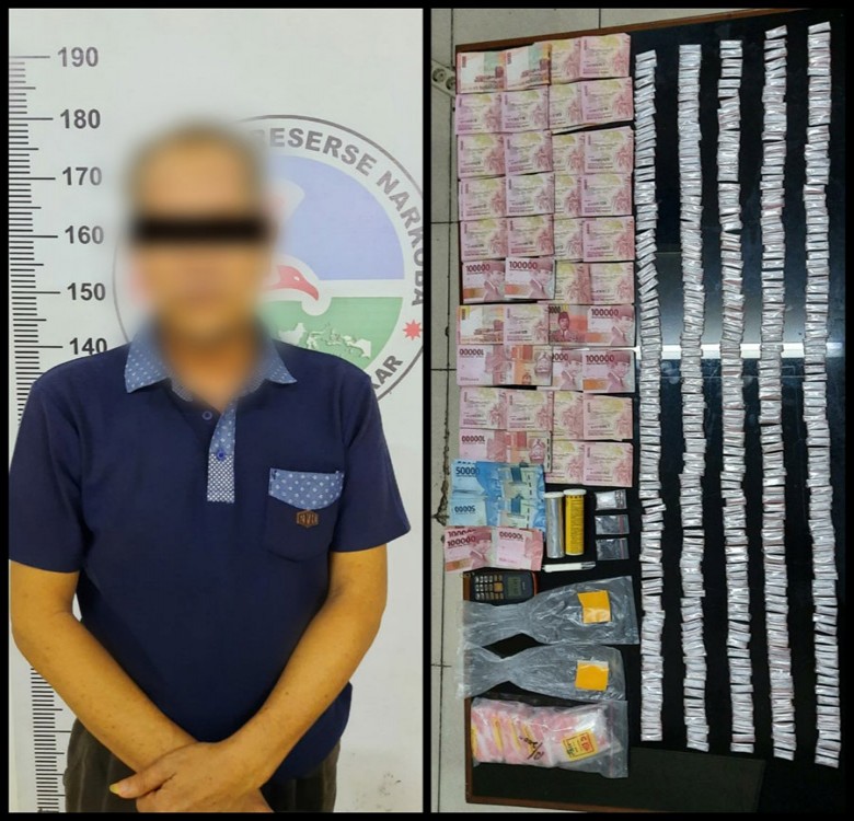 Tangkap Pelaku Narkoba di Samboja, Polisi Amankan Sabu 153,60 Gram
