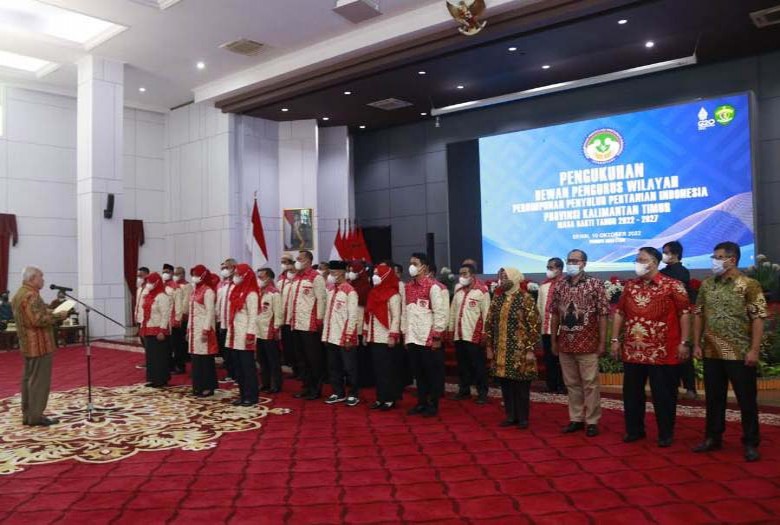 DPW Perhiptani Kaltim Resmi Dikukuhkan, Gubernur Minta Pengurus Harus Kreatif