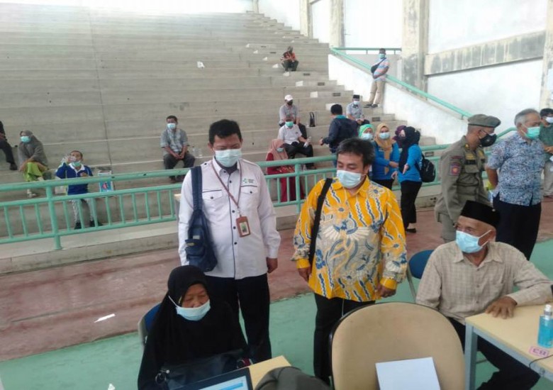 Puskes Haji Kemenkes Pantau Vaksinasi Covid-19 di Kukar