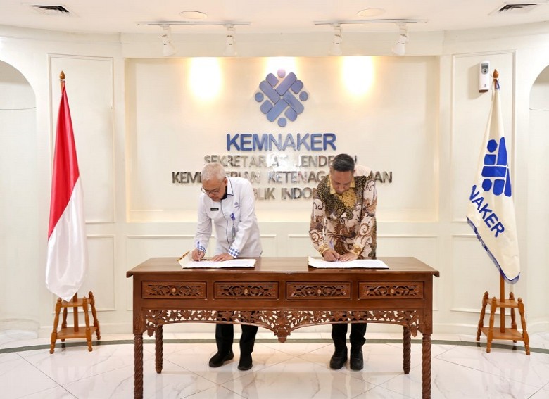 Kemnaker dan BPD HIPMI Jaya Teken Kesepahaman Bersama untuk Tingkatkan Keterampilan Tenaga Kerja