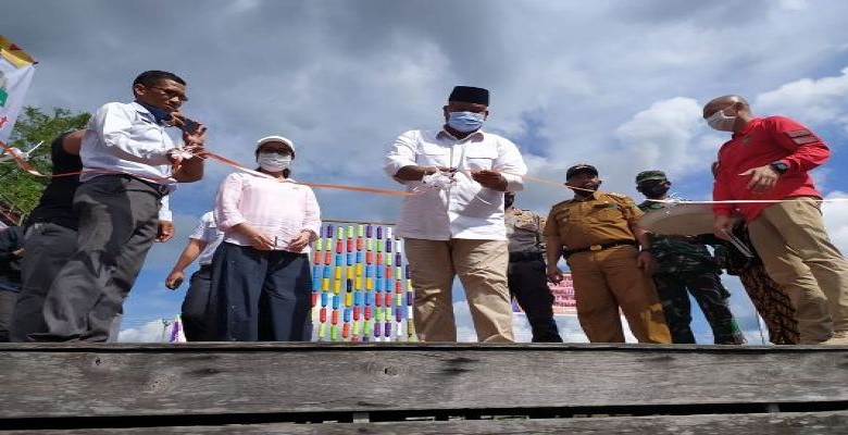 Bupati Edi Resmikan Objek Wisata Pulau Sahrai Kembang Janggut