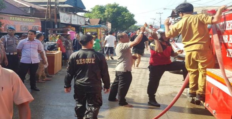 Sebagian Korban Kebakaran Loa Kulu Tinggal di Posko