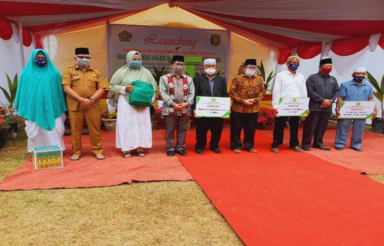Desa Santan Tengah Menjadi Proper Ditjen Bimas Islam Pertama di Masa Pandemi