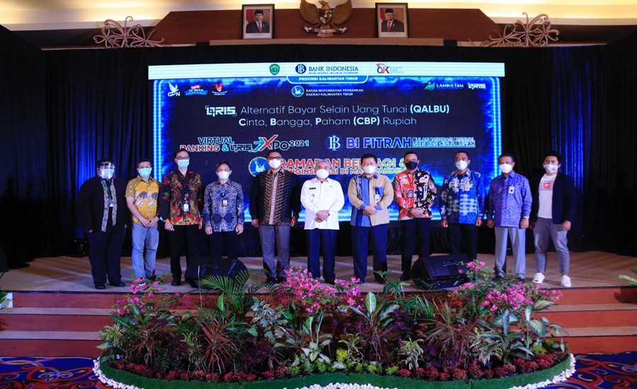 Gubernur Buka Virtual Banking dan Qris Expo 2021