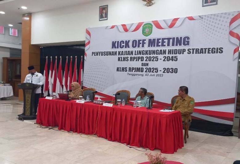 Pemkab Gelar Kick Off Penyusunan Kajian Lingkungan Hidup Strategis
