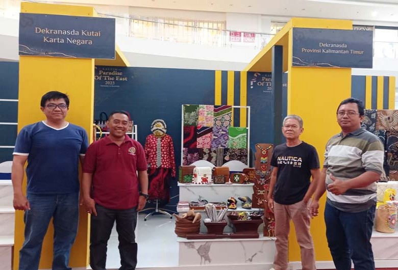 4 Pelaku IKM Kukar Tampil di Kaltim Paradise of The East Harmony in Diversity