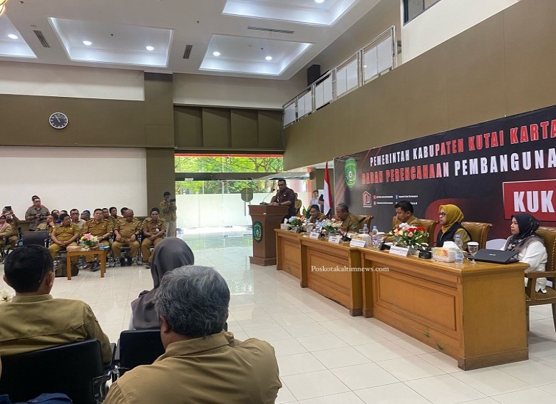 Pemkab Kukar Gelar Rakordal Pelaksanaan Pembangunan Semester l 2025, Serapan Anggaran Baru 30 Persen