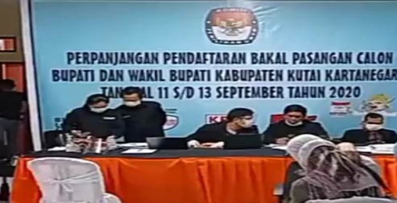 Pilkada Kukar Hanya Satu Paslon