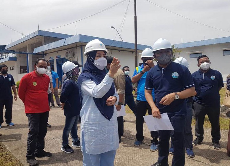 Pastikan Layanan Air Bersih Lancar Selama Ramadhan, Bupati Berau Kunjungi Perumda Air Minum