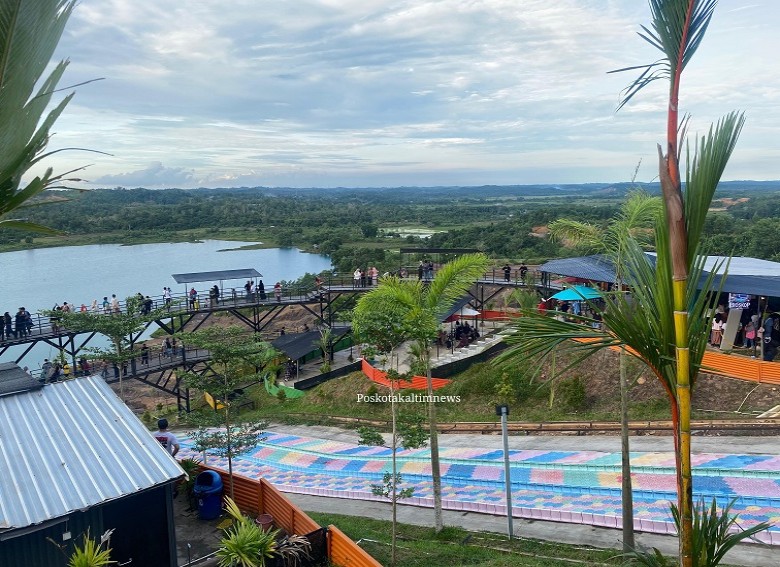 Lakeview Samboja Destinasi Wisata Keluarga dengan Wahana Seru dan Pemandangan Memukau