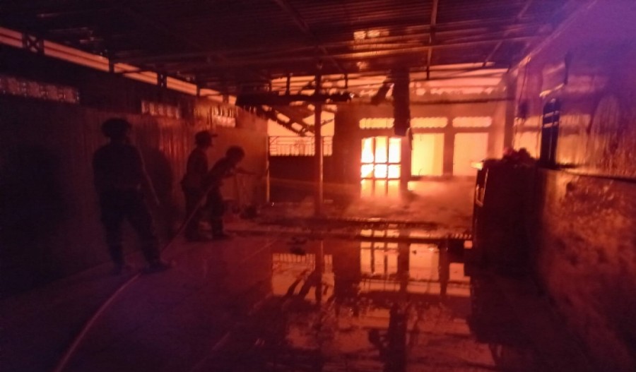 Penyebab Kebakaran di Mangkurawang Diduga Korsleting Listrik