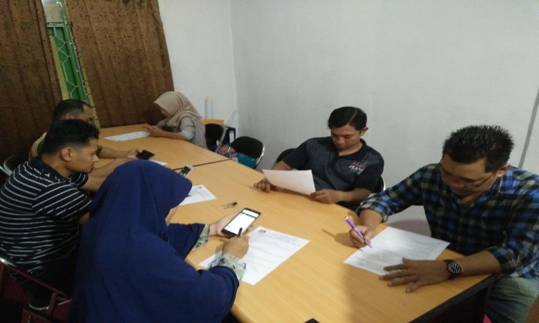 117 Calon Anggota KPPS Kelurahan Baru Ikuti Tes Tertulis