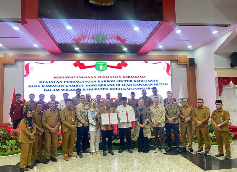 10 Desa di Kukar Masuk Kawasan Pengelolaan Karbon: DPMD Kukar Dukung Investasi PT TCI di Lahan Gambut