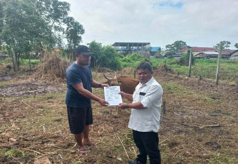 Distanak Kukar Pastikan Hewan Kurban Sehat dan Layak