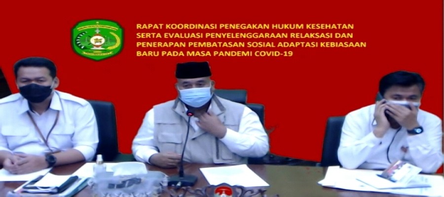 Covid-19 Semakin Meningkat, Penyelenggaraan Relaksasi Dievaluasi, Pemkab Terapkan Pembatasan Sosial