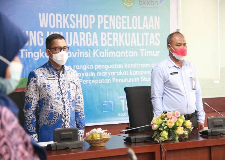 Buka Workshop Pengelolaan Kampung Keluarga Berkualitas, Riza: Kampung KB Meningkatkan Kualitas Hidup Masyarakat