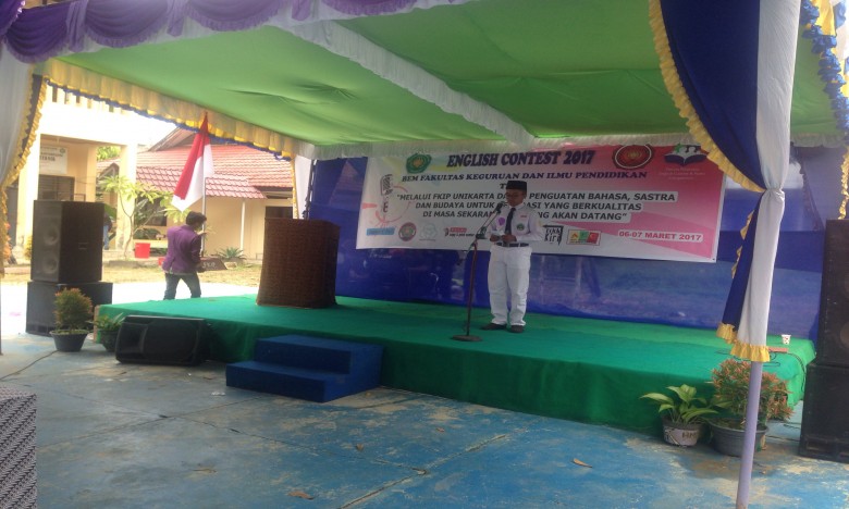 BEM FKIP Unikarta Gelar Englist Contest 2017