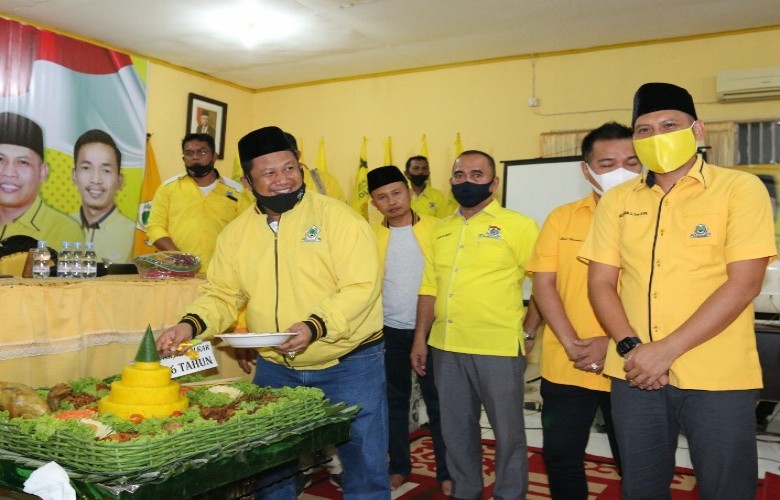 HUT Partai Golkar ke 56, Abdul Rasid: Terus Berjuang untuk Kepentingan Rakyat