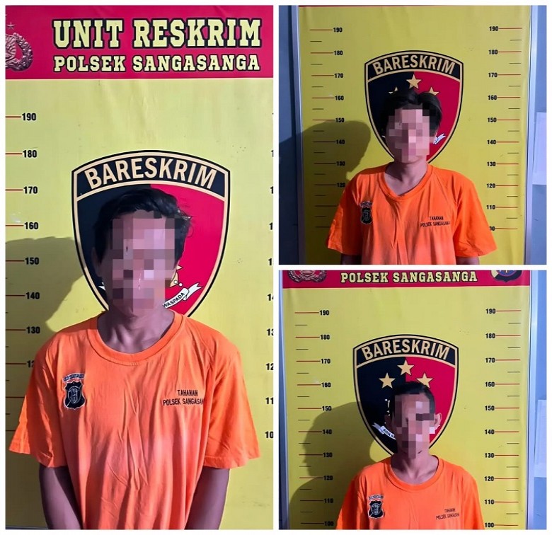 Buang Sabu Demi Hilangkan Jejak, Tiga Pria di Sangasanga Gagal Kelabui Polisi