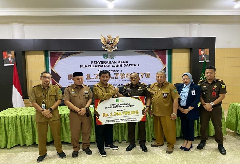 Kejari Kukar Selamatkan Kerugian Negara Rp1,7 Miliar