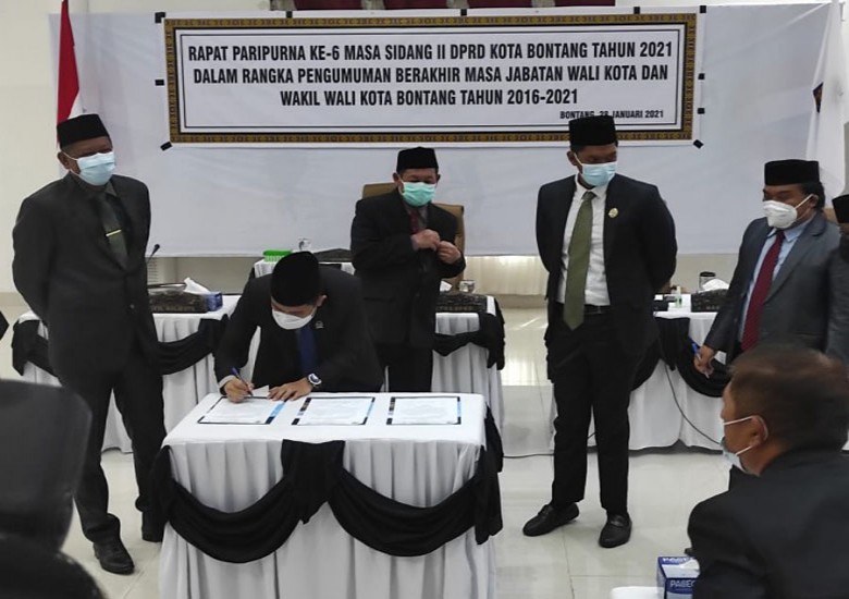 23 Maret 2021, Walikota-Wakil Walikota Terpilih Bontang Bakal Dilantik