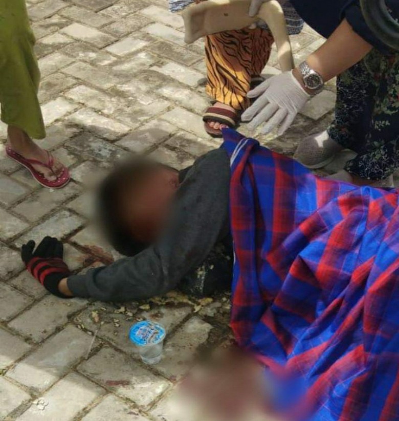 Pegawai Koperasi di Tenggarong Dibacok Saat Tagih Utang