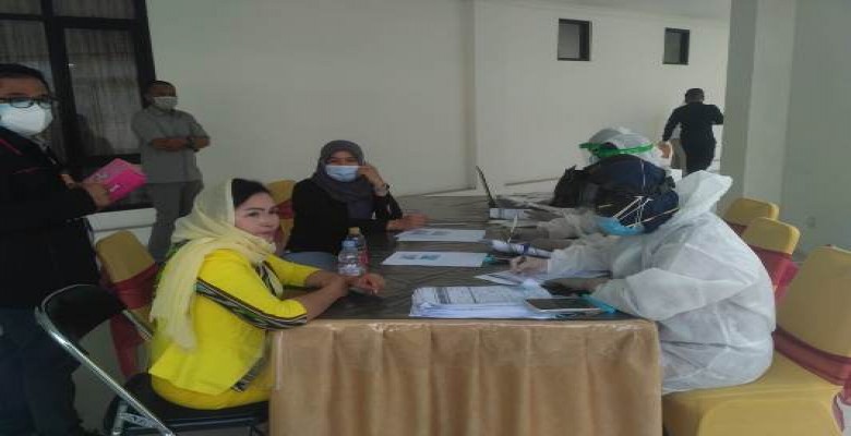 Hasil Swab Test Anggota Dewan Kukar Negatif Covid-19