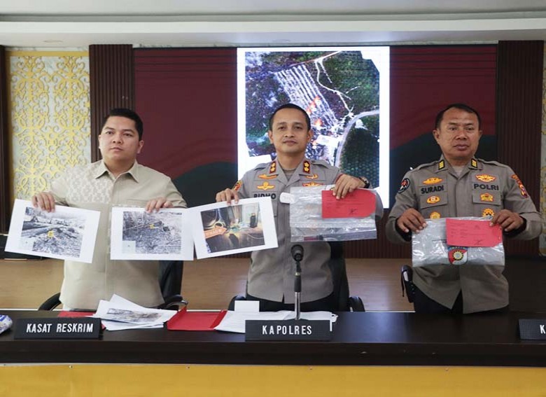 Bakar di Lima Titik Demi Buka Lahan Sawit, Api tak Terkendali Hingga Melalap 12 Hektare, Polisi Menetapkan Pelaku Jadi Tersangka