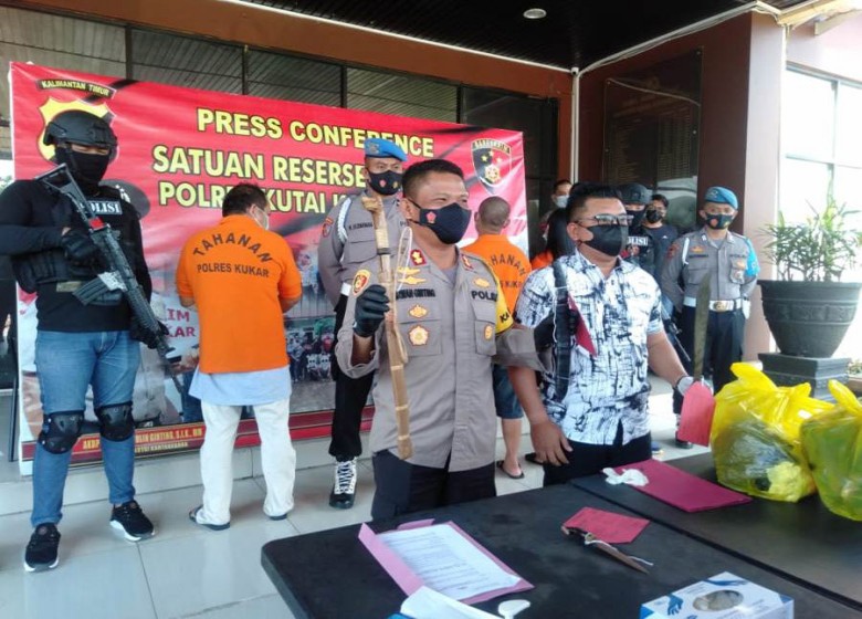 Pembacokan di Pasar Seni Gara Gara Uang Sewa Kios Rp300 Ribu, Polisi Tetapkan Tiga Tersangka