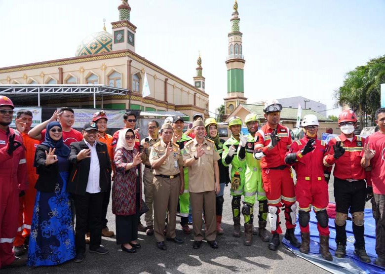 Jadi Pembina Apel Bulan K3 Nasional Provinsi Kaltim, Wagub: Momentum Pentingnya Keselamatan dan Kesehatan Kerja