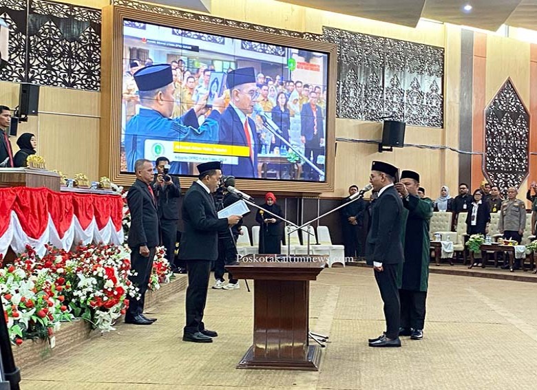 DPRD Kukar Gelar Rapat Paripurna Pelantikan PAW Ahmad Akbar Haka Saputra