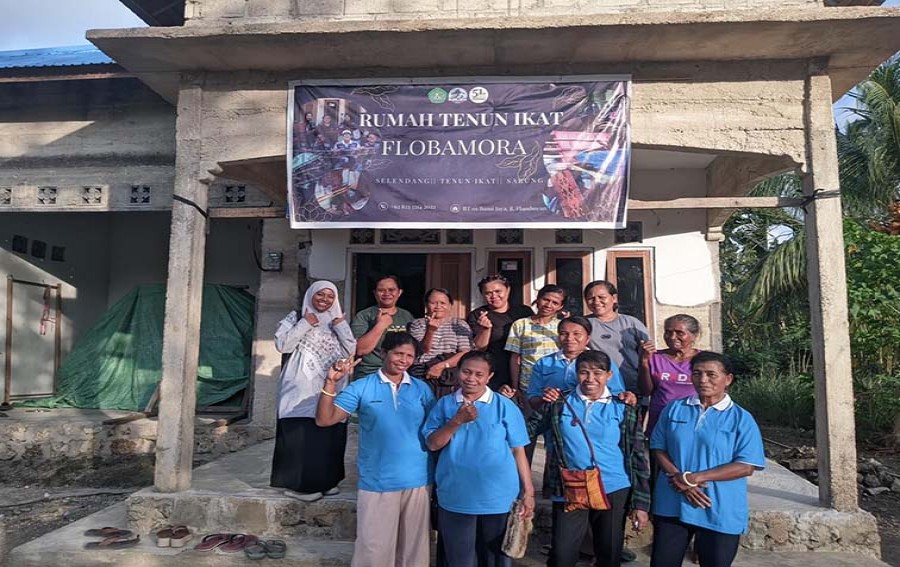 Dari Tradisi ke Ekonomi Kreatif, Tenun Ikat Flobamora Bumi Jaya Bangkitkan Peluang Perempuan Talisayan