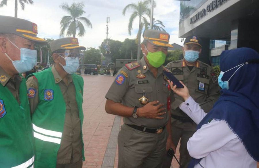 Cegah Penyebaran Corona, Kepala Satpol PP: Penting Patuhi Prokes