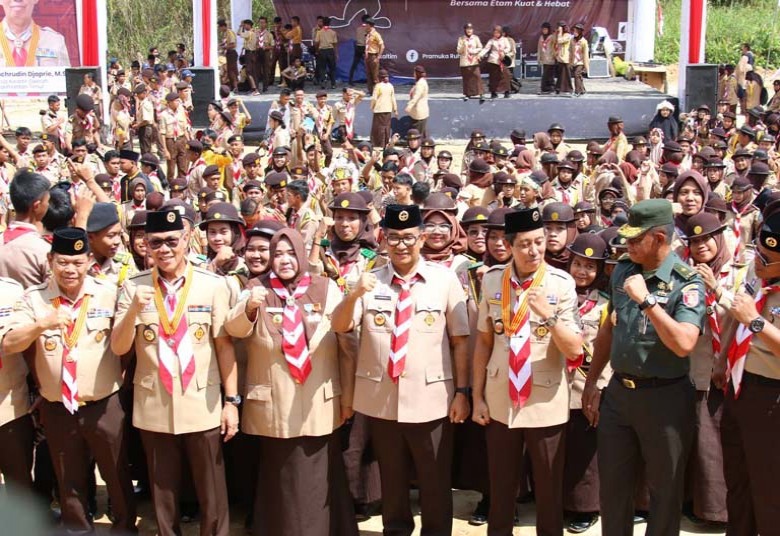 Buka Raida Provinsi Kaltim 2023, Pj Gubernur : Bukti Solidaritas dan Eksistensi Gerakan Pramuka di Kalitm