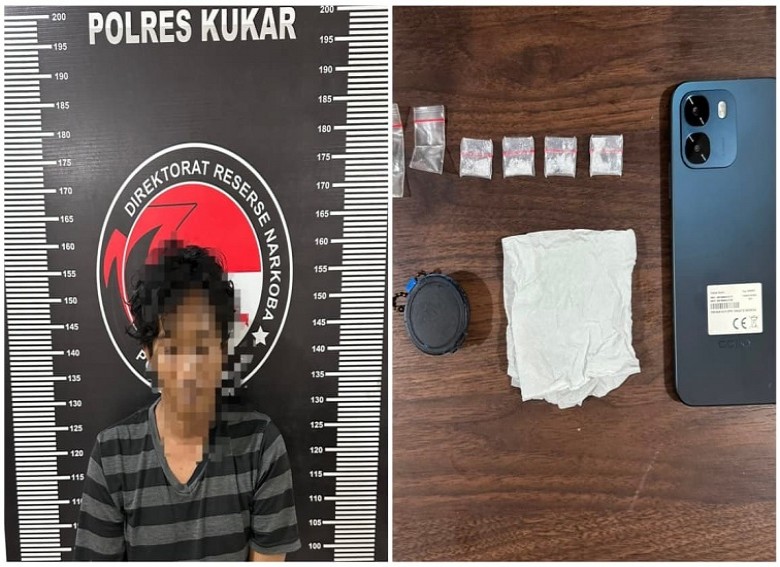 Polisi Tangkap Pengedar Sabu di Loa Janan