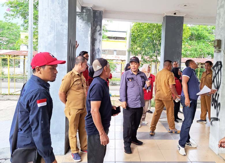 Disperindag Kukar Lakukan Revitalisasi Pasar Mangkurawang, Agar Pengunjung Lebih Nyaman