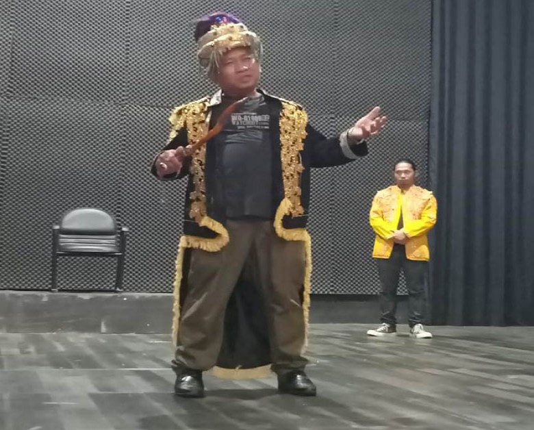 Teater Matahari  Samarinda Pentaskan "Geger" di Solo